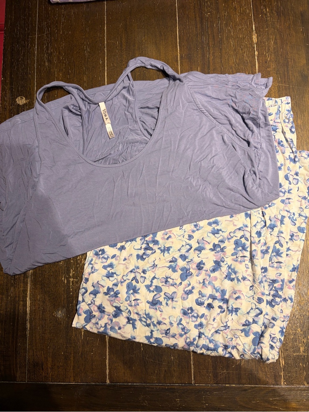 Soma Cool Nights Tank Crop PJ Set